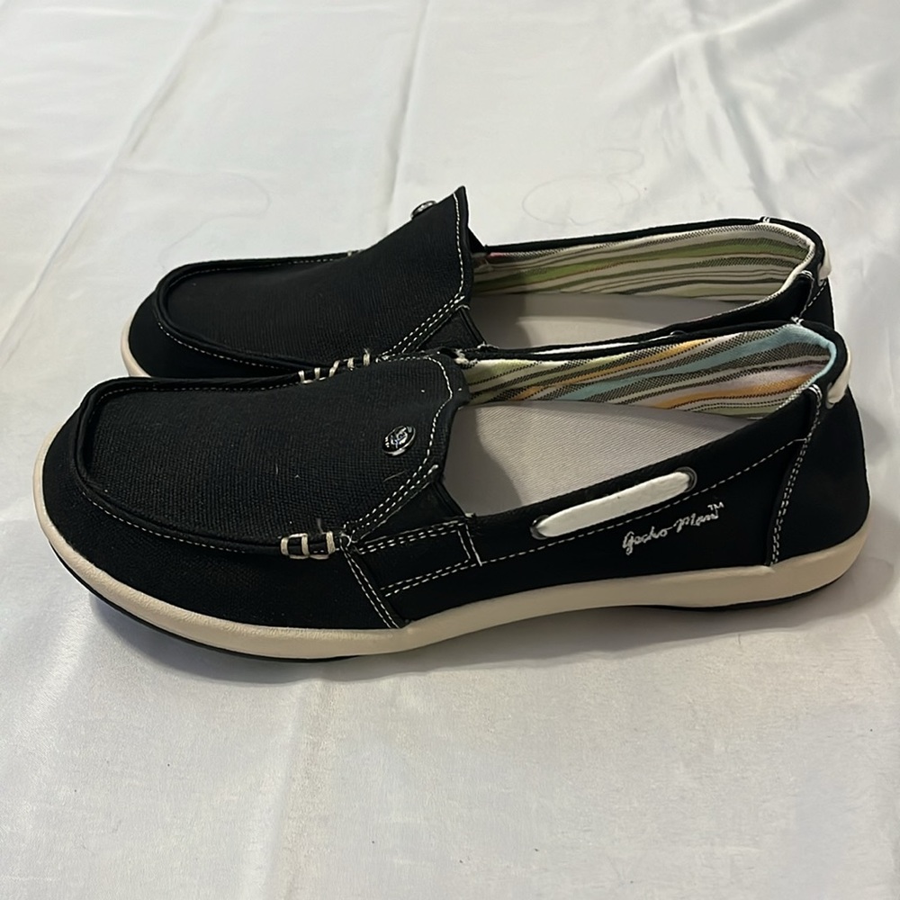 BNWT GECKO MAN BLACK LOAFERS - Picture 4 of 6